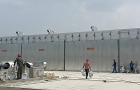 黑龙江木材干燥窑——窑体安装