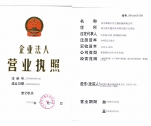 合资营业执照正本